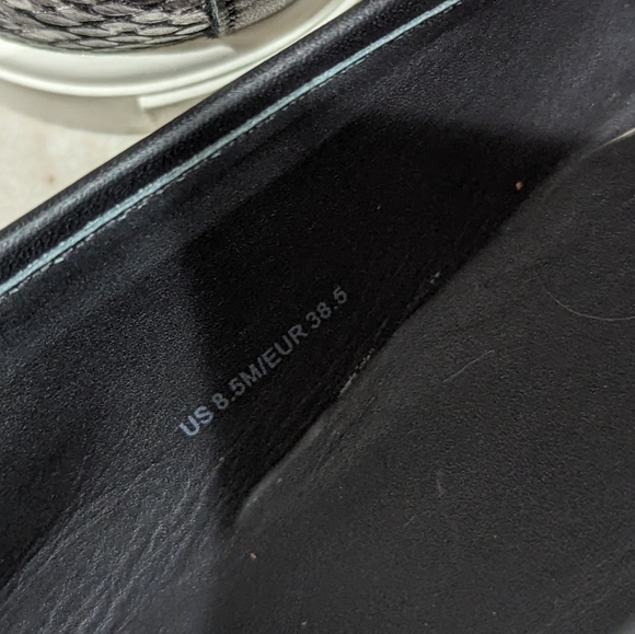 Vince. Snake-Effect Leather Blair-5 Sneakers 8.5 - Picture 8 of 8